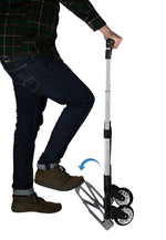 Mount-It! Folding Hand Truck and Dolly, 165 lbs., Silver/Black (MI-901)
