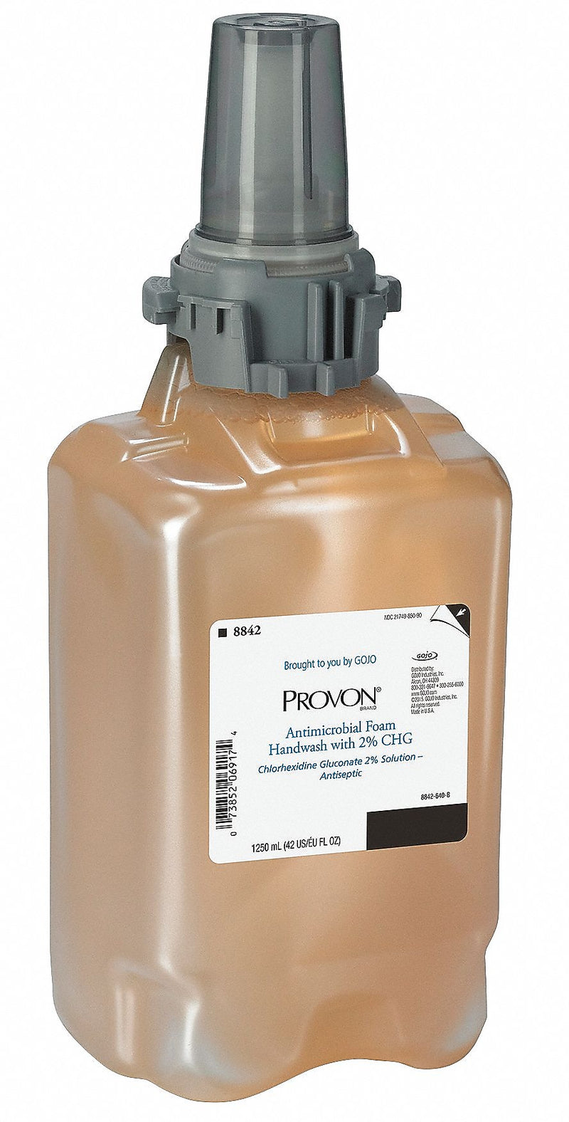 PROVON Foaming Hand Soap Refill for ADX 12 Dispenser, 1250 ml., 3/Carton (8842-03)