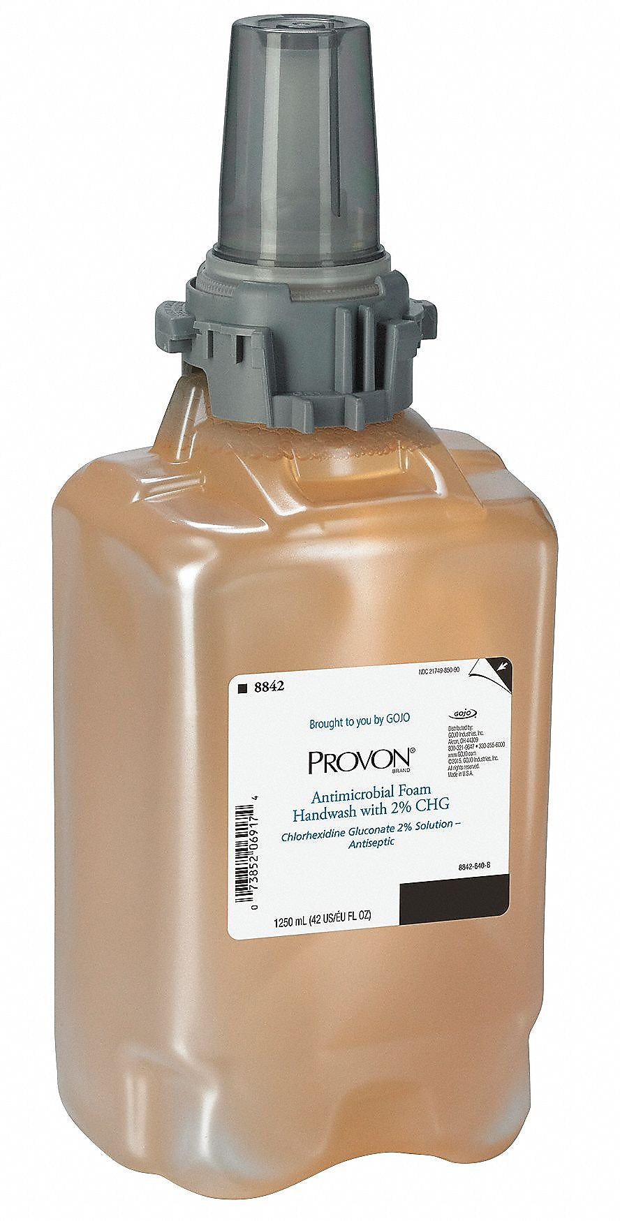 PROVON Foaming Hand Soap Refill for ADX 12 Dispenser, 1250 ml., 3/Carton (8842-03)