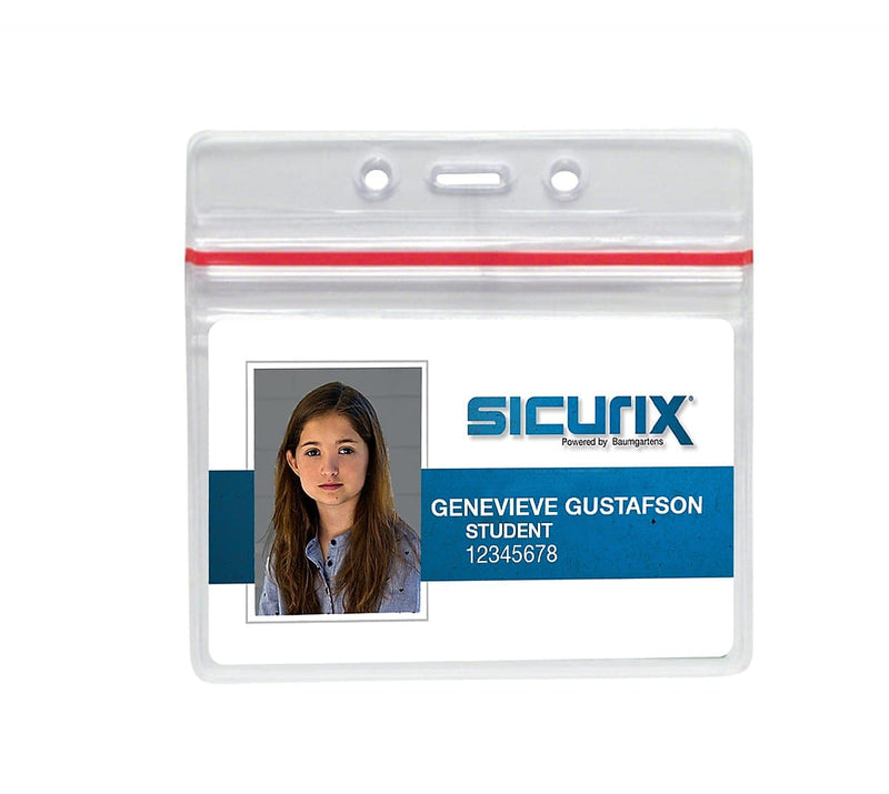 Sicurix Sealable ID Badge Holders (BAU47830)