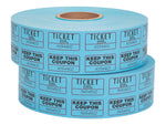 Staples Double Ticket Roll, 2000/Roll, 2 Rolls/Pack (19164)