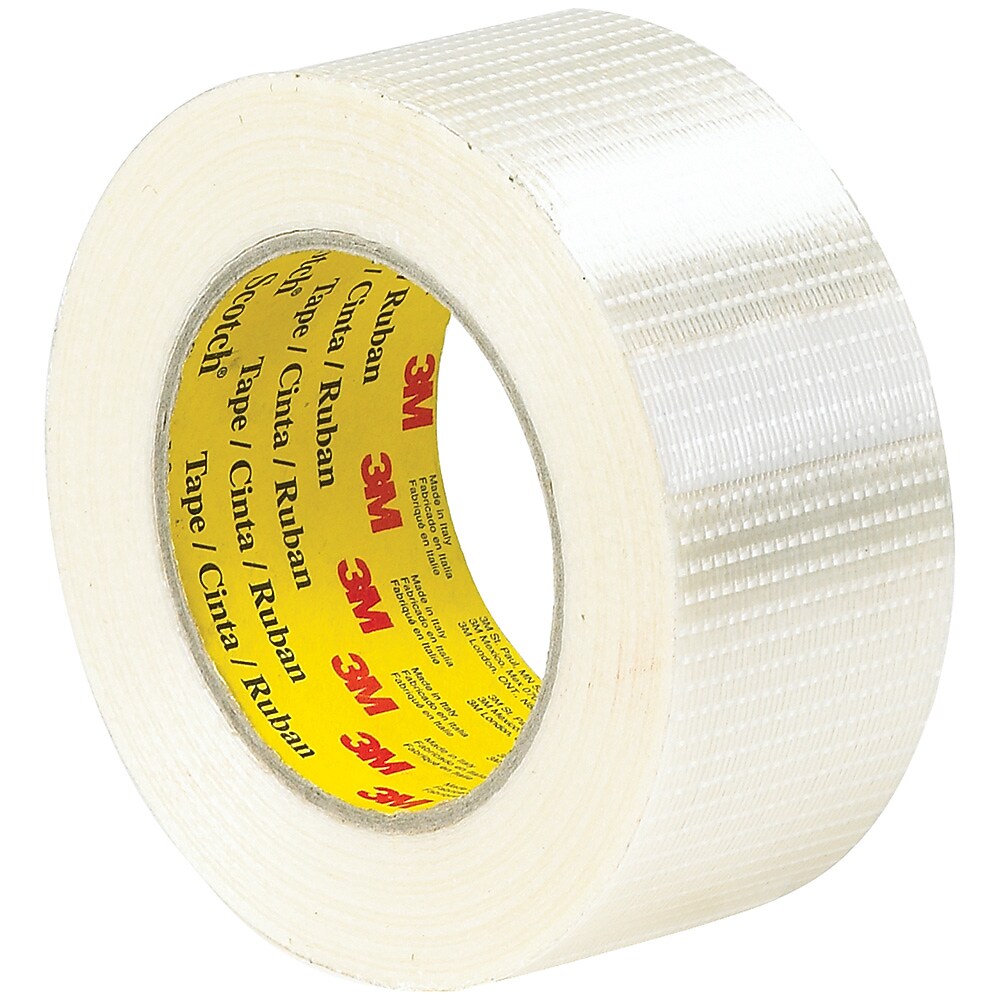 Scotch® Bi-Directional Filament Tape, 1.96" x 54.6 yds., Transparent (8959)
