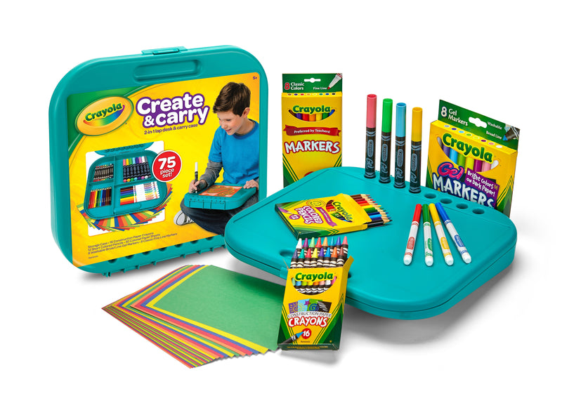 CrayolaCreate N' Carry 75-Piece Case (04-6814)