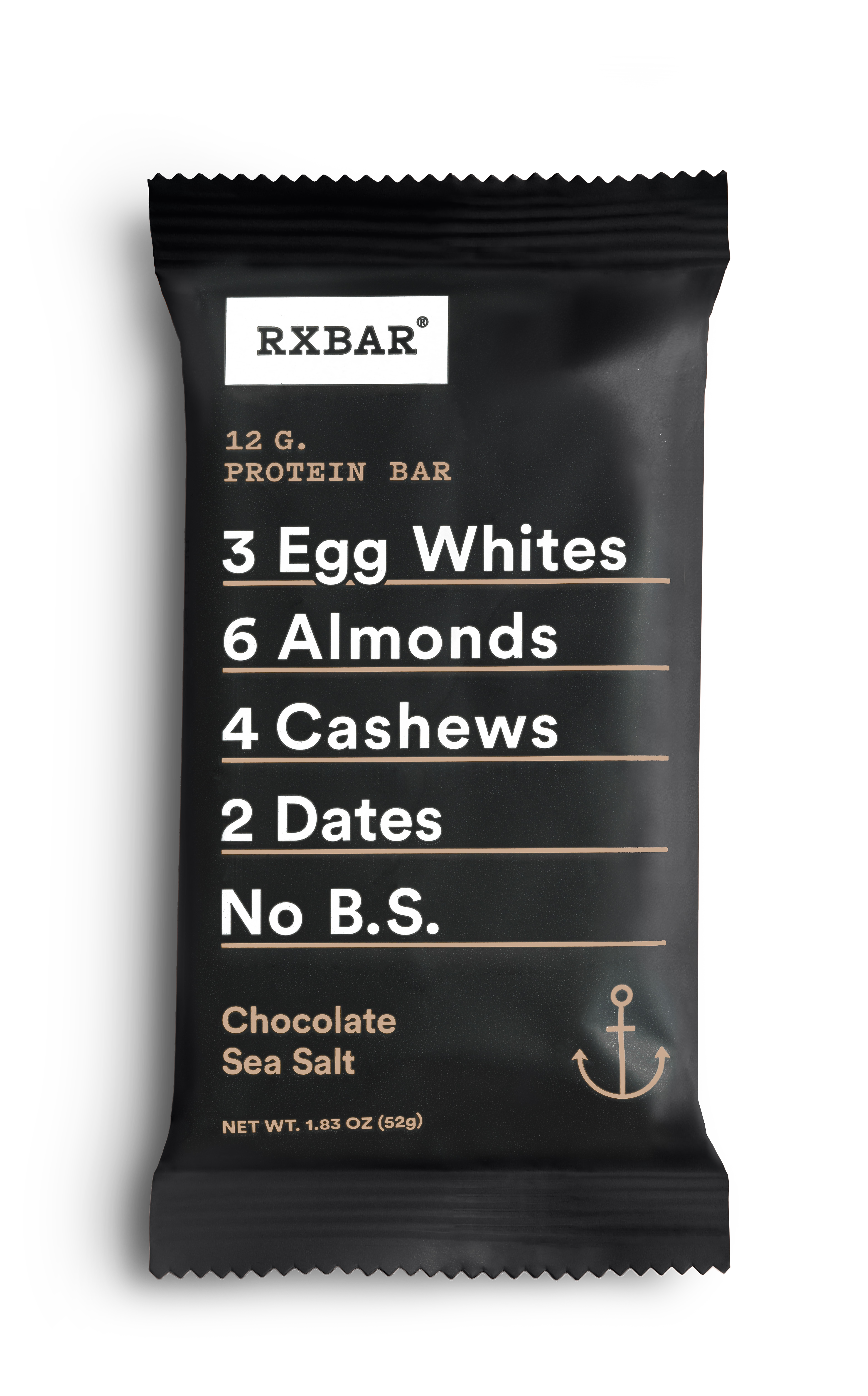 RX Bar Gluten Free Chocolate Sea Salt Protein Bar, 1.83 oz, 12/Box (CGO00430)