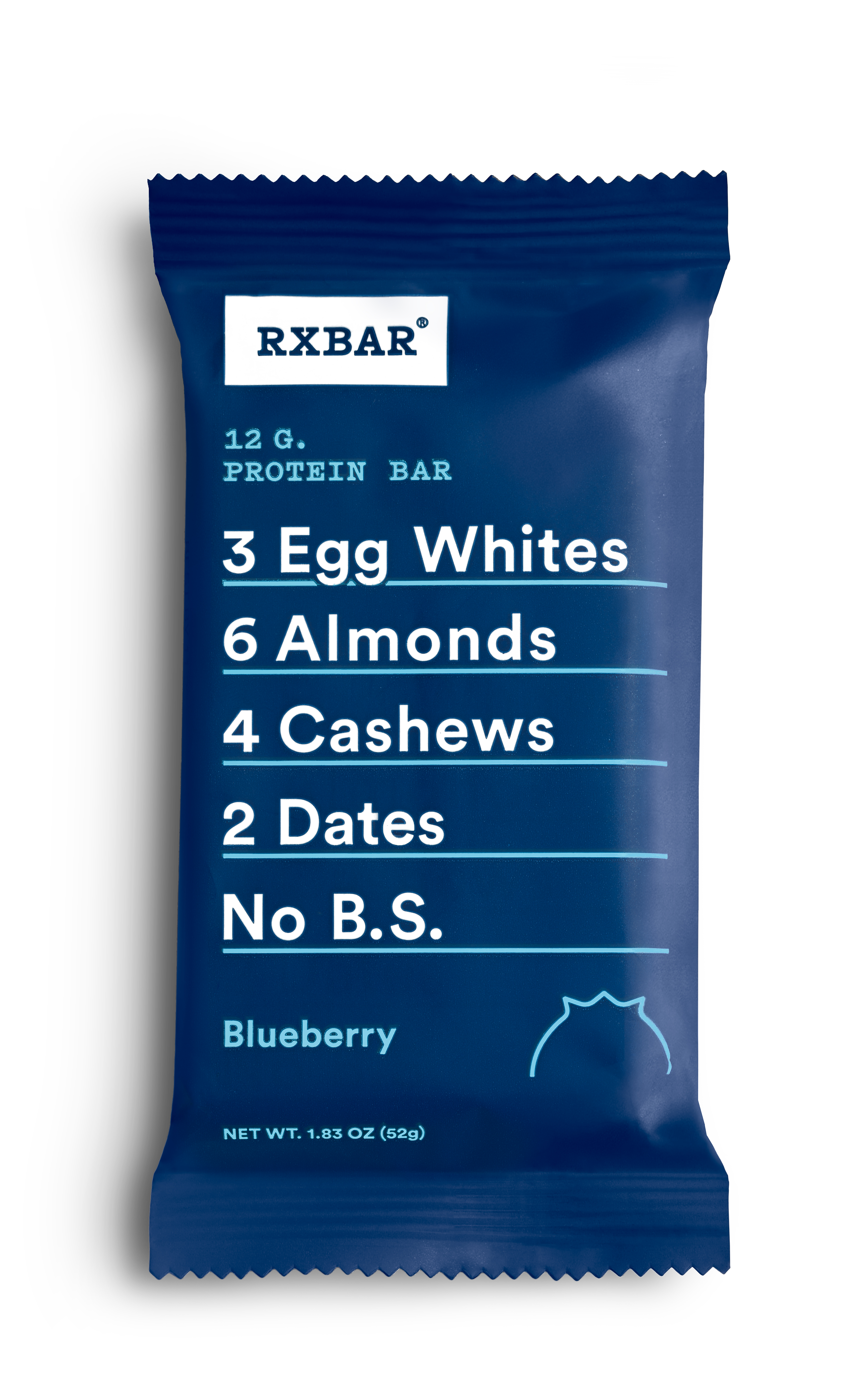RX Bar Gluten Free Blueberry Protein Bar, 1.83 oz, 12 Bars/Box (CGO00426)