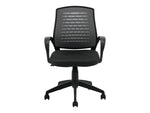 Offices To Go Mesh Back Fabric Manager Chair, Gray and Black (OTG10902B)