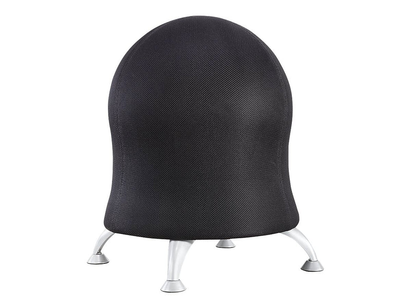 Safco Zenergy Polyester Ball Chair, Black (BT508BK)