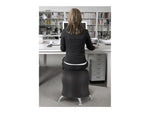 Safco Zenergy Polyester Ball Chair, Black (BT508BK)