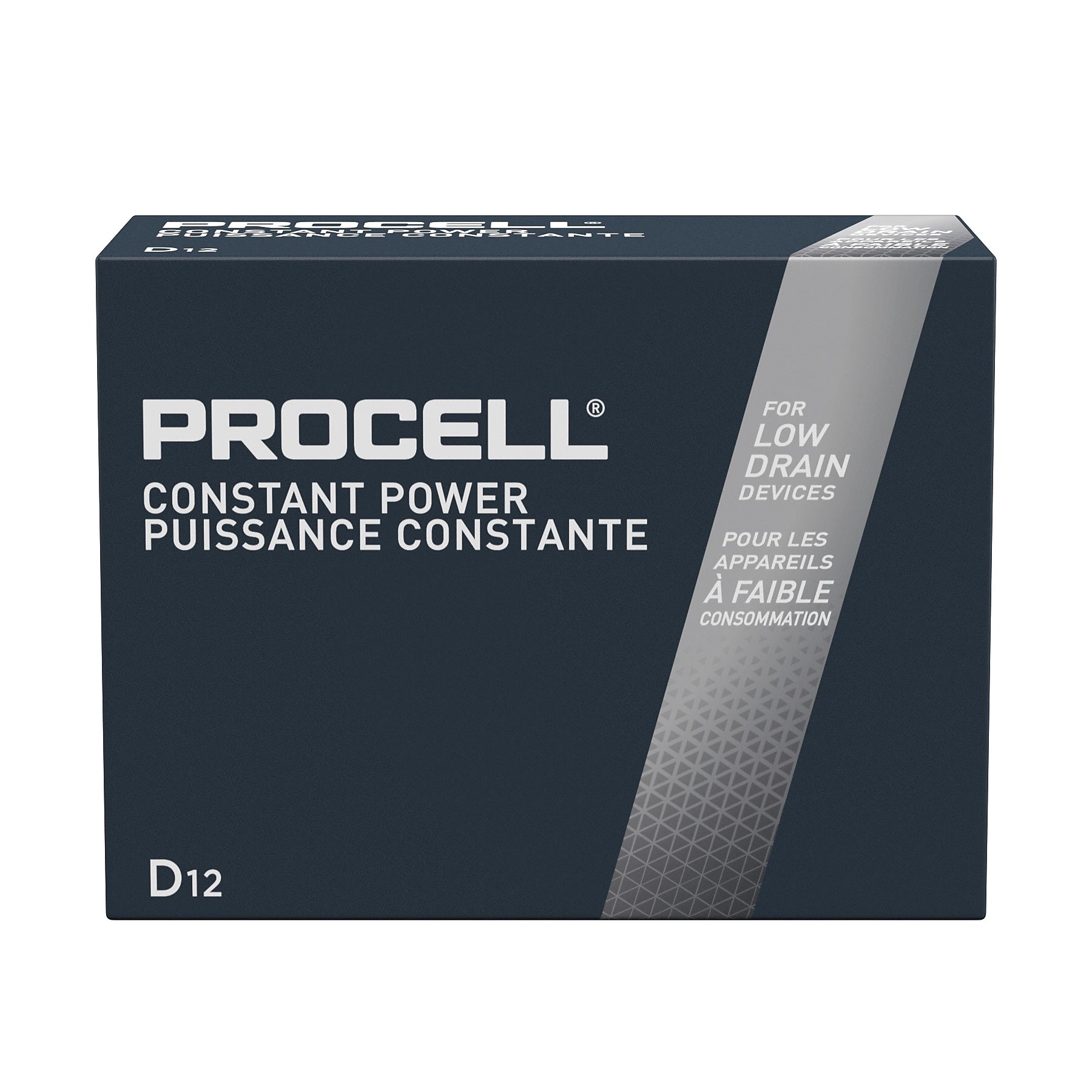 Procell D Alkaline Battery, 12/Pack (PC1300)