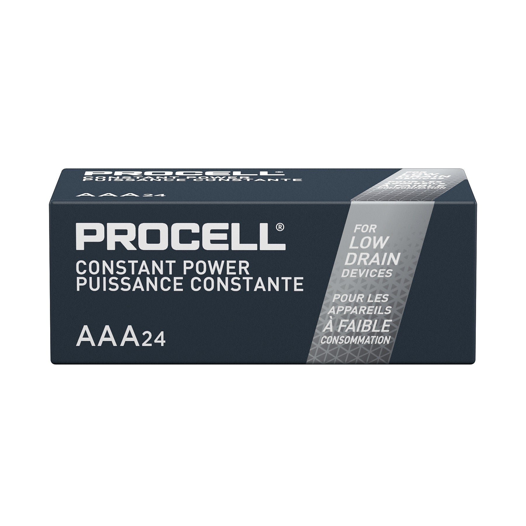 Procell AAA Alkaline Battery, 24/Pack (PC2400/PC2400BK)