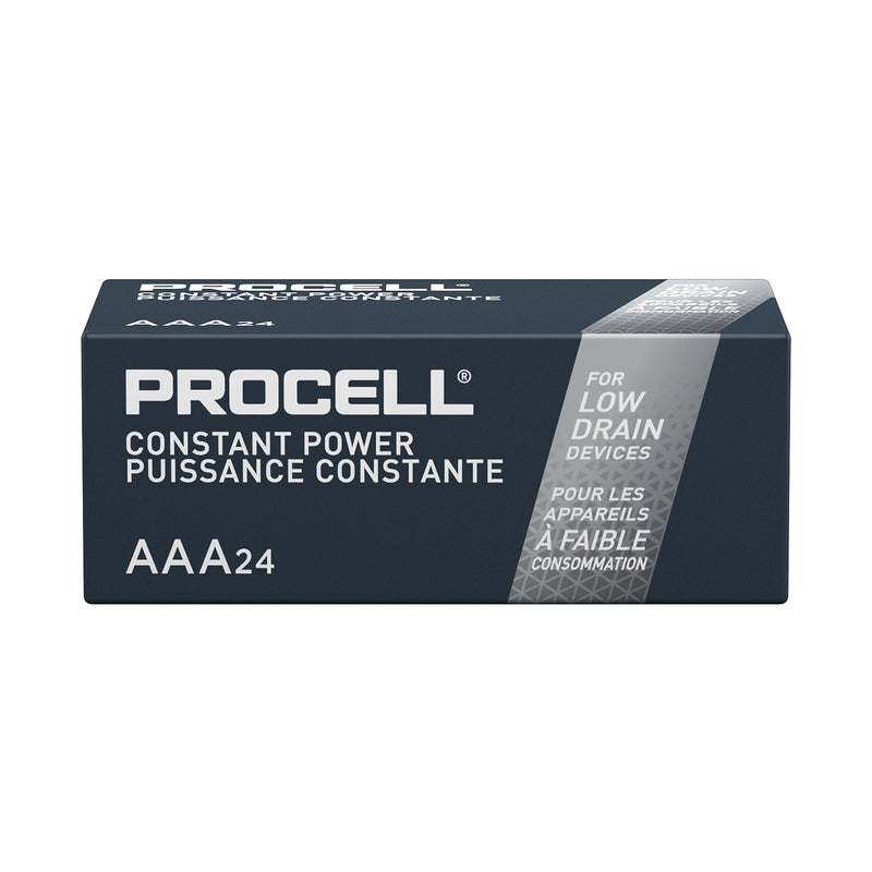 Procell AAA Alkaline Battery, 24/Pack (PC2400/PC2400BK)