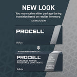 Procell AAA Alkaline Battery, 24/Pack (PC2400/PC2400BK)