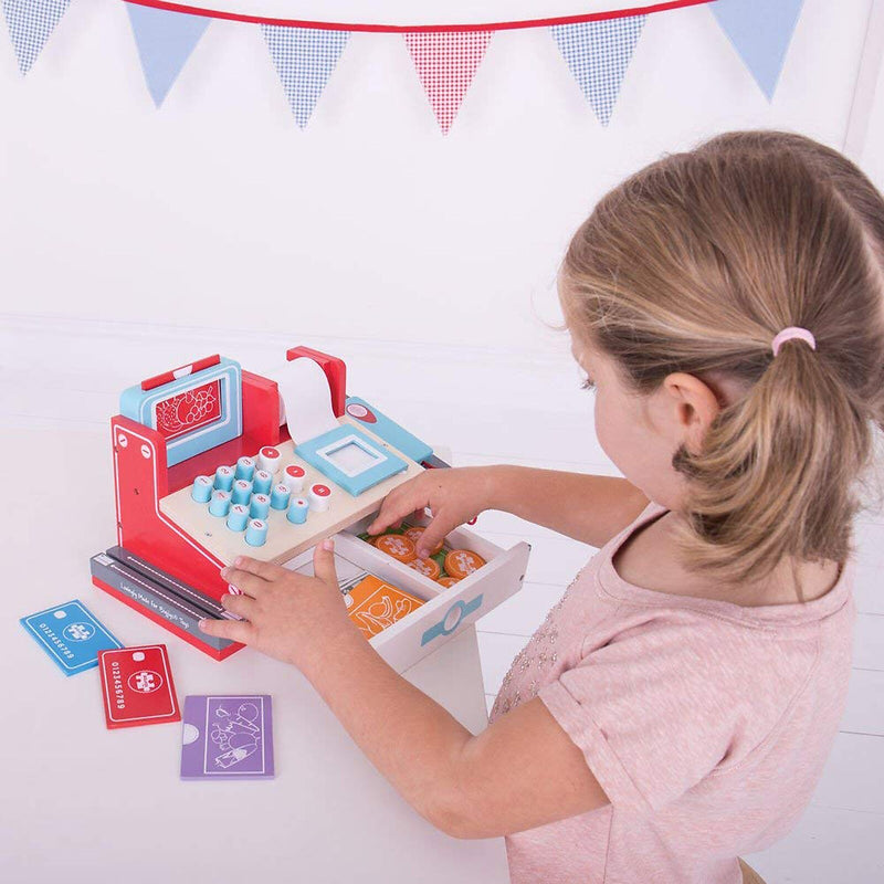 Bigjigs Toys Shop Till with Scanner Playset (BJTBJ468)