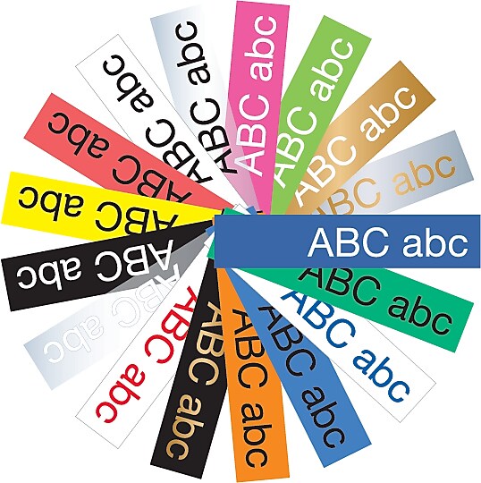 Brother P-touch TZe-PR935 Laminated Premium Label Maker Tape, 1/2" x 26-2/10', White on Glitter Silver (TZe-PR935)
