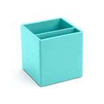 Poppin ABS Plastic Pen Cup, Blue, 24 Count (100267-MC)