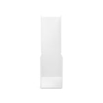 Poppin Magazine File, White, 4 Pack (101281-MC)