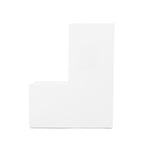 Poppin Magazine File, White, 4 Pack (101281-MC)