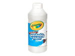 Crayola Washable Kid's Paint, Assorted, 16 oz., 12/Carton (54-9718)