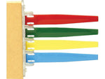Unimed Primary Colors Exam Room Flags, 4 Flags (I4PF169434)