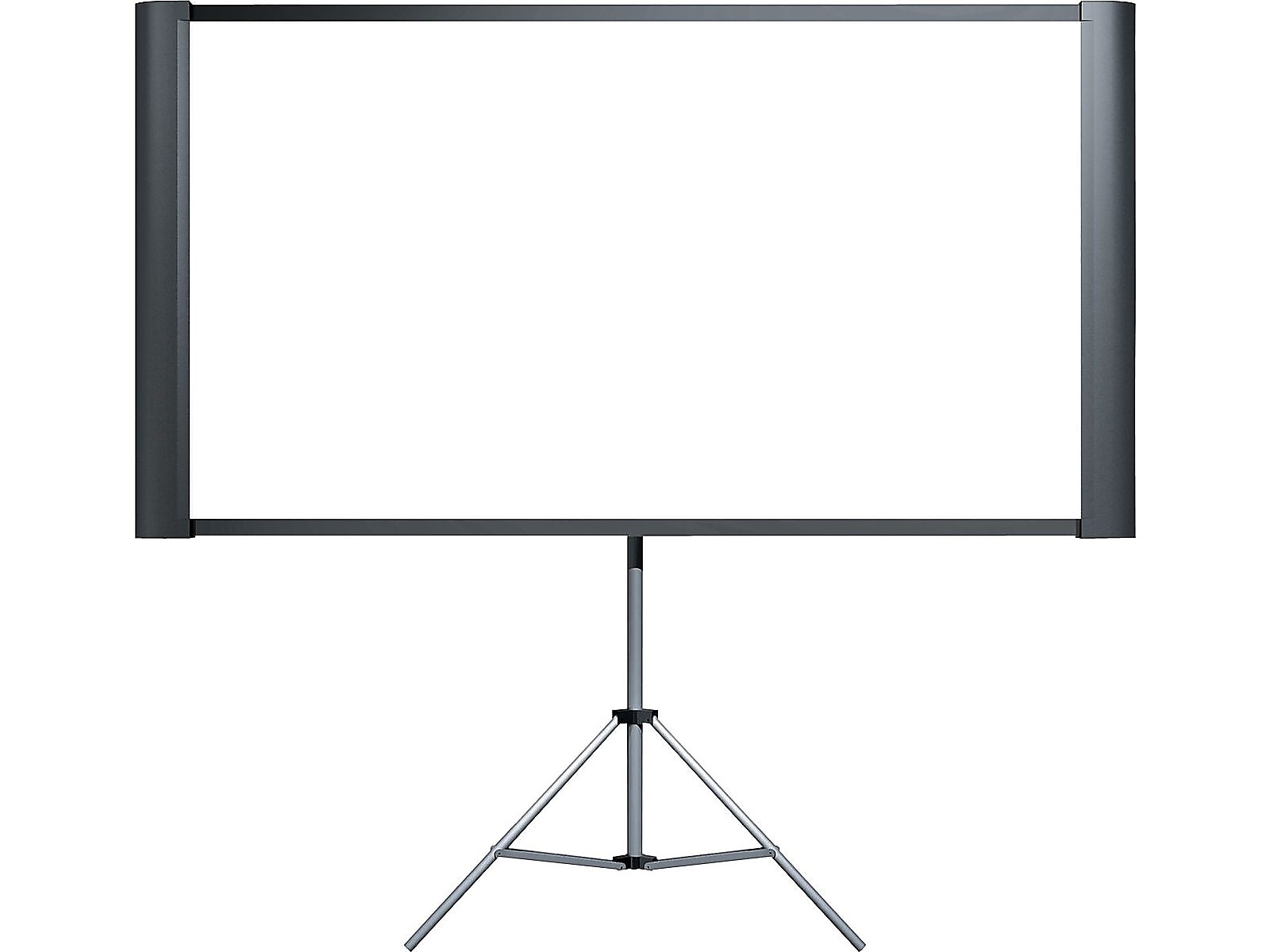 Epson Duet Ultra Portable 80" Portable Manual Tripod Projector Screen, Black (ELPSC80)