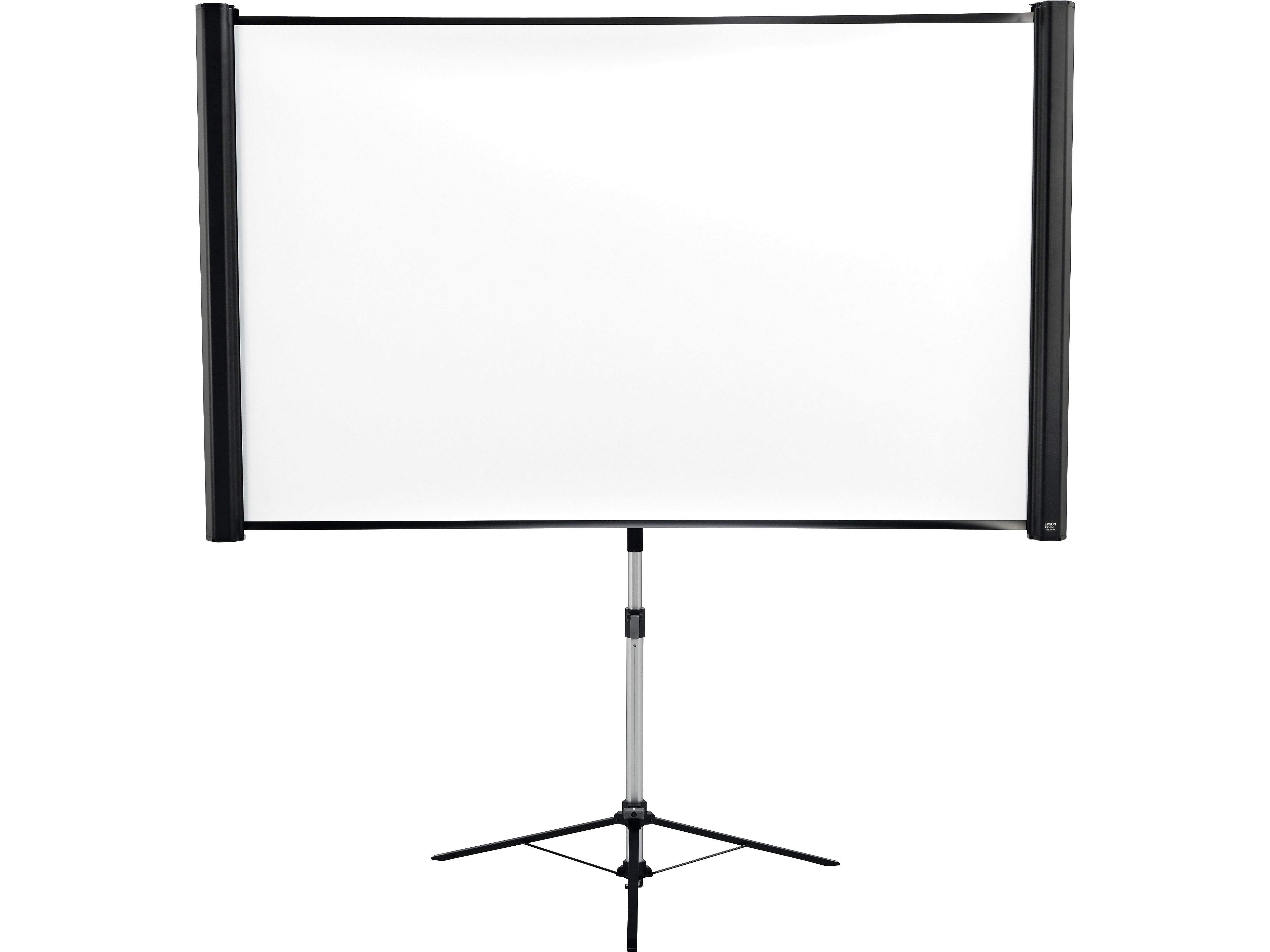 Epson ES3000 Ultra Portable 80" Portable Manual Tripod Projector Screen, Black (V12H002S3Y)