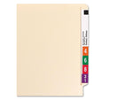 Smead End Tab File Folder, Straight Cut, Letter Size, Manila, 100/Box (24100)