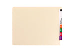 Smead End Tab File Folder, Straight Cut, Letter Size, Manila, 100/Box (24100)