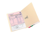 Smead End Tab File Folder, Straight Cut, Letter Size, Manila, 100/Box (24100)
