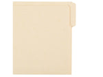 Smead Shelf-Master End Tab File Folder, Straight Cut, Letter Size, Manila, 100/Box (24134)