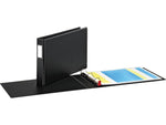 Cardinal Premier Easy Open Heavy Duty 1 1/2" 3-Ring Non-View Binders, D-Ring, Black (12122V3)