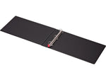 Cardinal Premier Easy Open Heavy Duty 1 1/2" 3-Ring Non-View Binders, D-Ring, Black (12122V3)