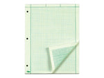 TOPS Notepad, 8.5" x 11", Quad, Green, 200 Sheets/Pad (TOP 35502)