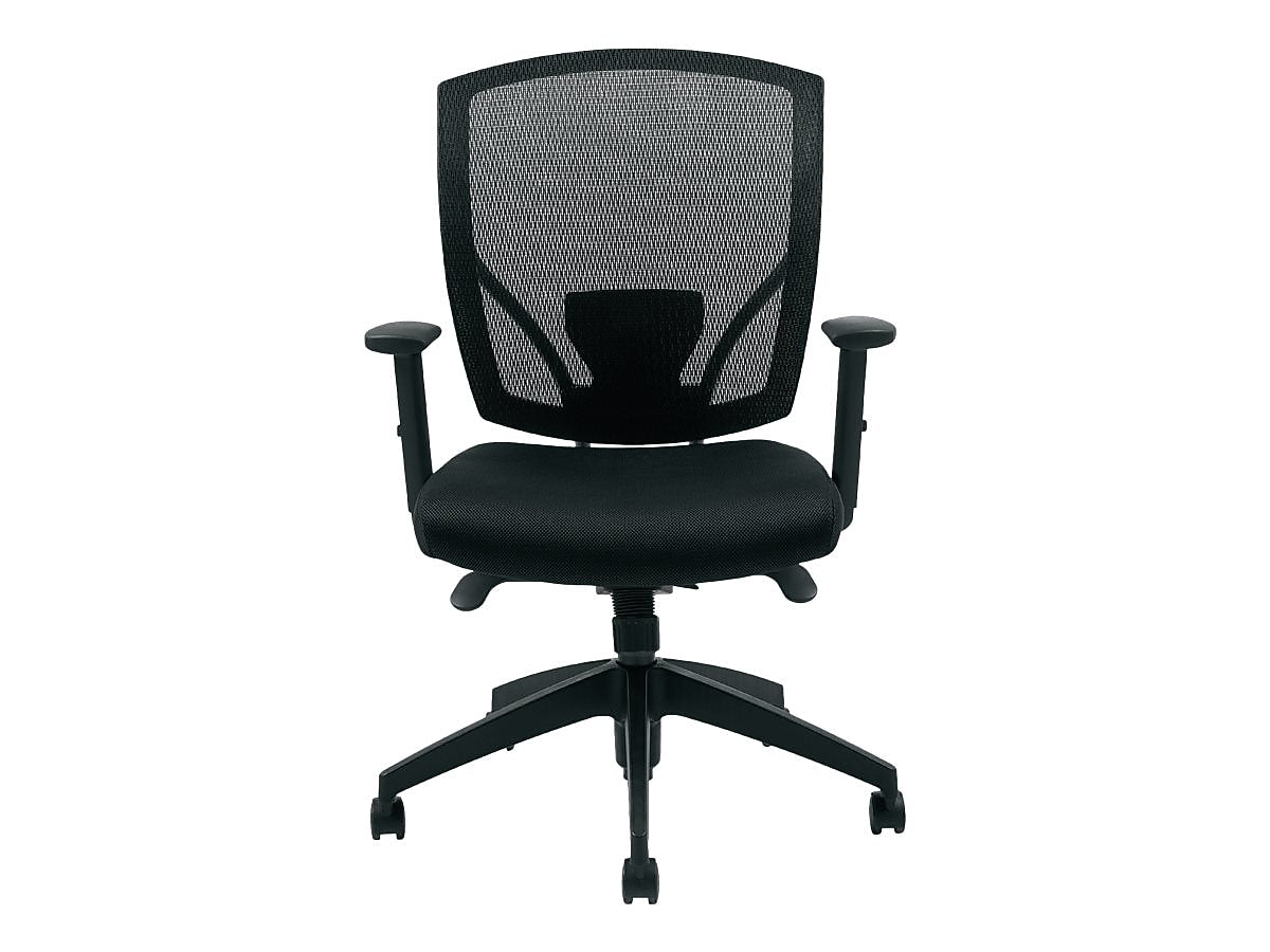 Offices To Go Mesh Fabric Task Chair, Black (OTG2801)