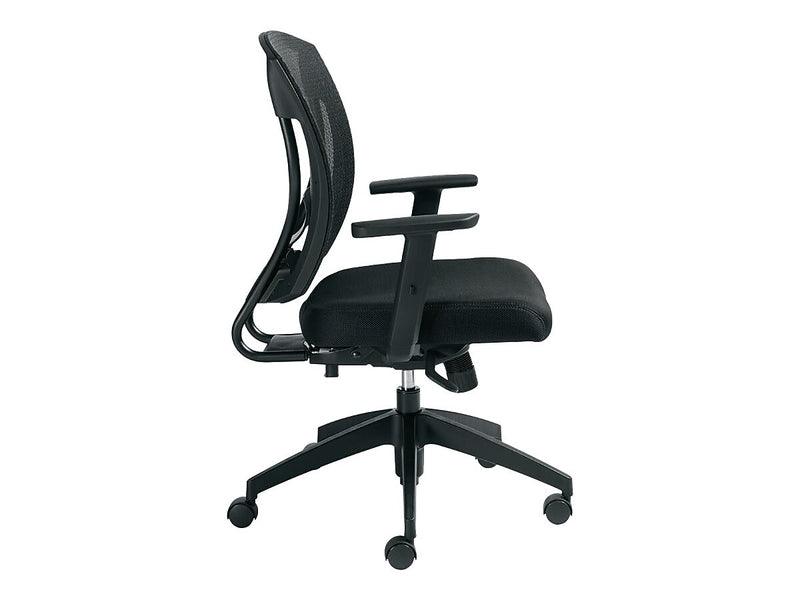 Offices To Go Mesh Fabric Task Chair, Black (OTG2801)
