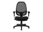 Offices To Go Mesh Fabric Manager Chair, Black (OTG11641B)
