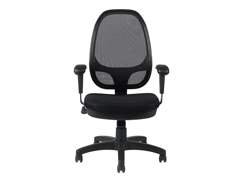Offices To Go Mesh Fabric Manager Chair, Black (OTG11641B)