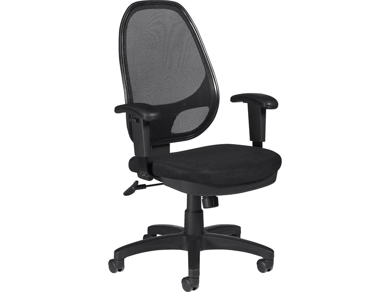 Offices To Go Mesh Fabric Manager Chair, Black (OTG11641B)