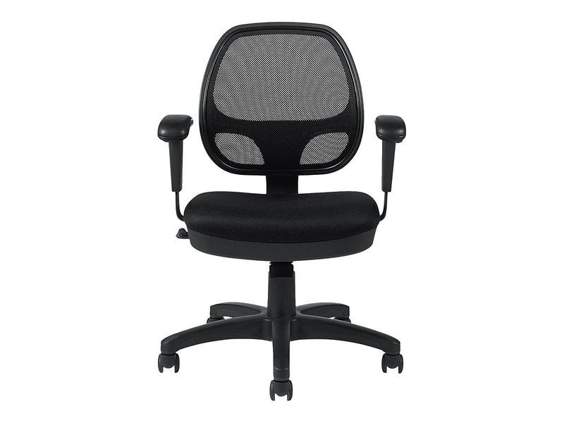 Offices To Go Mesh Fabric Manager Chair, Black (OTG11647B)