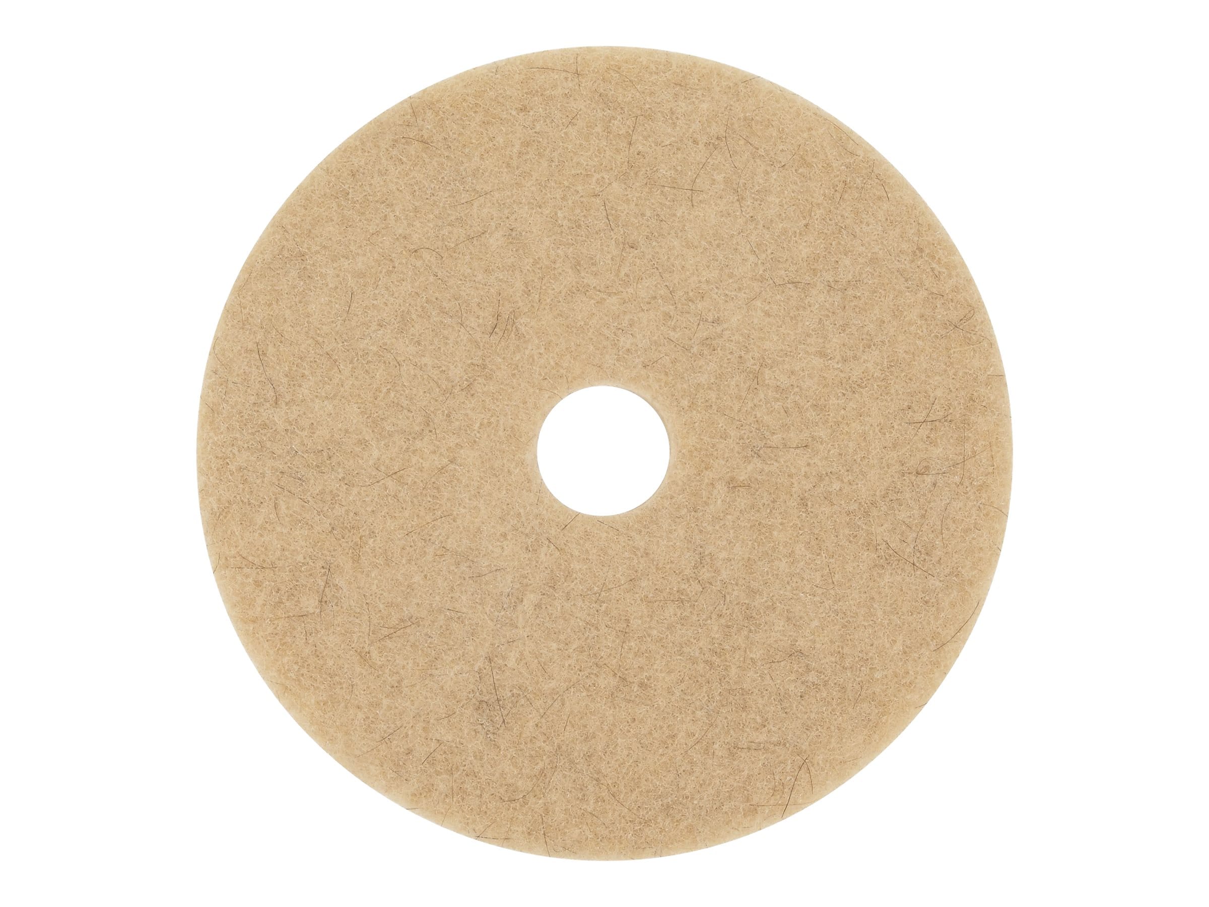 3M 20" Natural Blend Burnish Floor Pad, Tan, 5/Carton (350020)