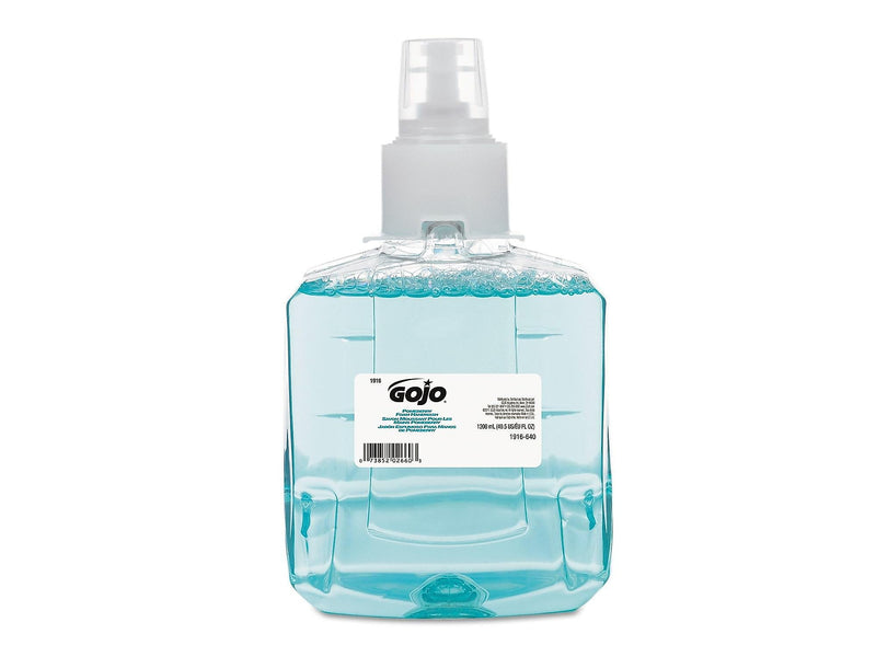 GOJO Foaming Hand Soap Refill for LTX 12 Dispenser, Pomegranate Scent, 1200 ml, 2/Carton (1916-02)