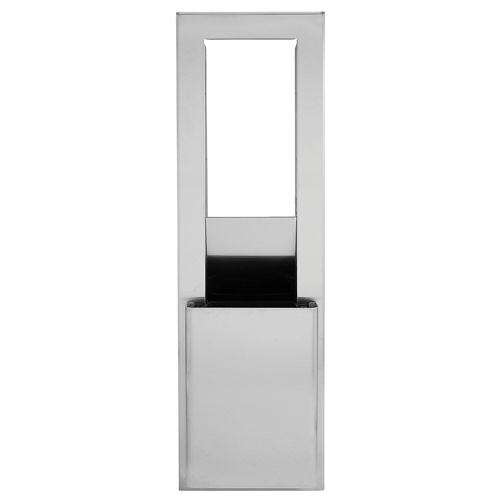 enMotion® Flex Trash Receptacle for 10.75" Wall Cavity by GP PRO, Stainless, 9.03"W x 21.75"D x 60.25"H (59753)