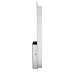enMotion® Flex Trash Receptacle for 10.75" Wall Cavity by GP PRO, Stainless, 9.03"W x 21.75"D x 60.25"H (59753)
