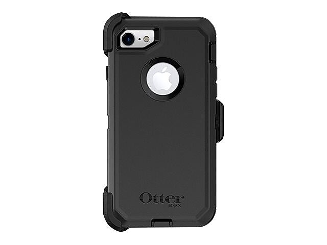 OtterBox Defender Series Black Cover for iPhone 7/8 (77-54088)