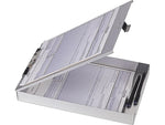 Officemate Aluminum Storage Clipboard, Letter Size, Silver (83200)