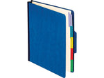 Pendaflex Recycled Moisture Resistant Reinforced Classification Folder, 5-Dividers, 2" Expansion, Letter Size, Blue (SER1BL)