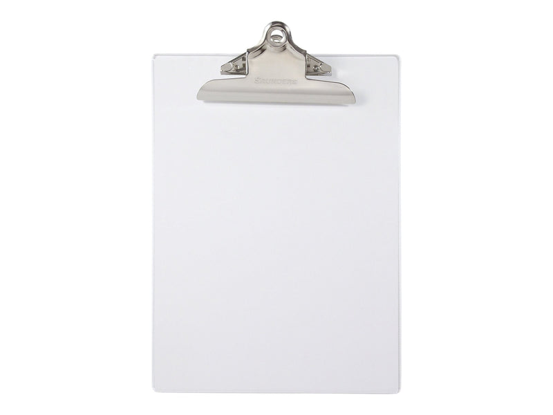Saunders US-Works Plastic Clipboard, Clear  (21803)