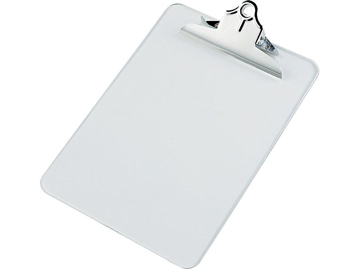Saunders US-Works Plastic Clipboard, Clear  (21803)