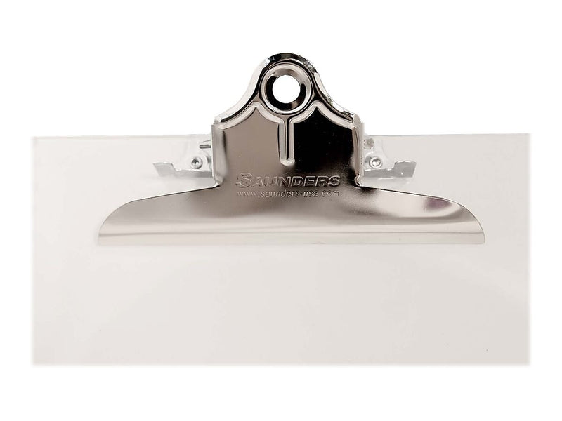 Saunders US-Works Plastic Clipboard, Clear  (21803)