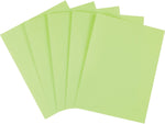 Staples Brights Multipurpose Colored Paper, 20 lbs., 8.5" x 11", Green, 500/Ream (25206)