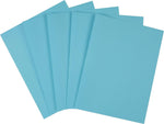 Staples Brights Multipurpose Paper, 24 lbs., 8.5" x 11", Blue, 500/Ream (20101)